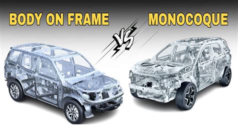 monocoque chassis vs unibody